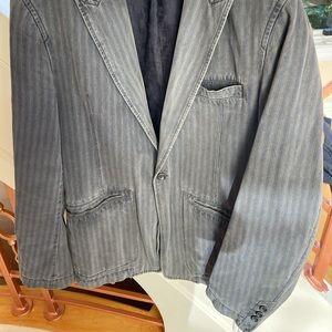 Denim blazer